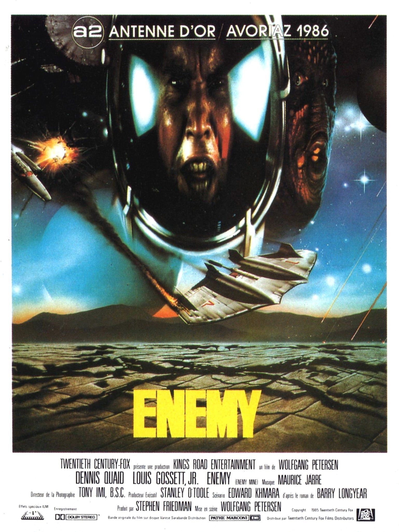 affiche du film Enemy (1985)