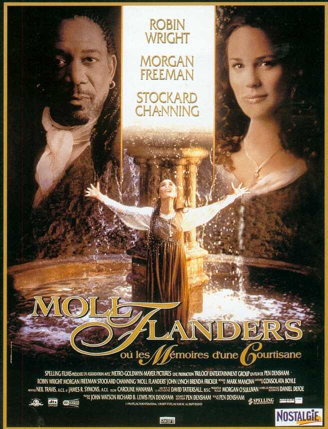 affiche du film Moll Flanders ou les mémoires d'une courtisane