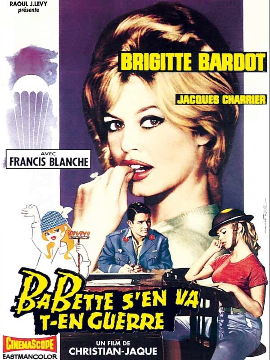affiche du film Babette s'en va-t-en guerre