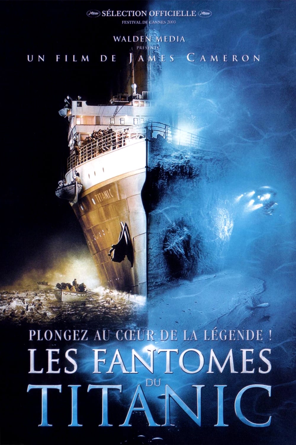 affiche du film Les fantômes du Titanic