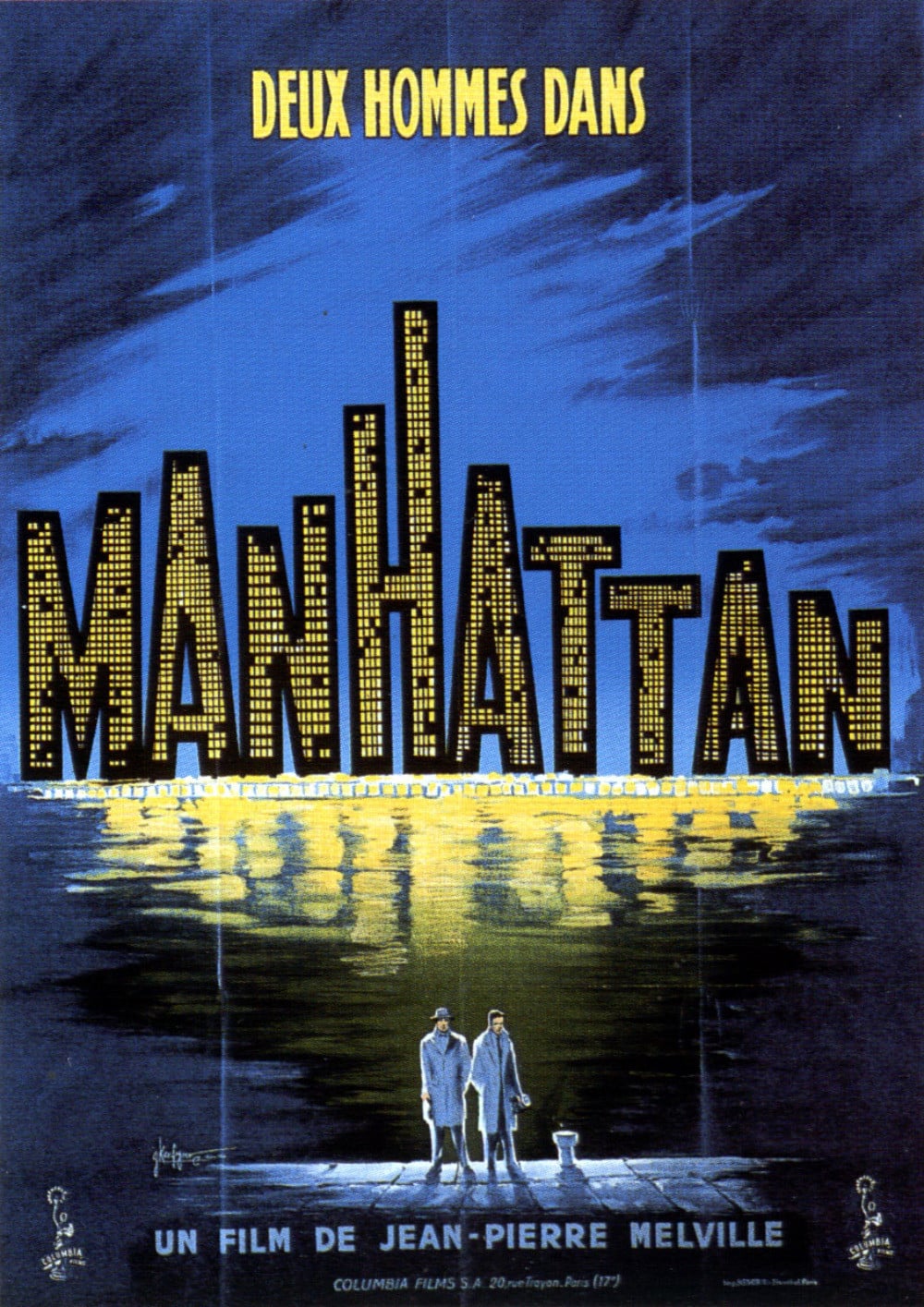 affiche du film Deux hommes dans Manhattan