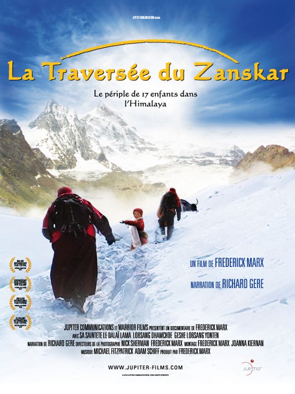 affiche du film La traversée du Zanskar