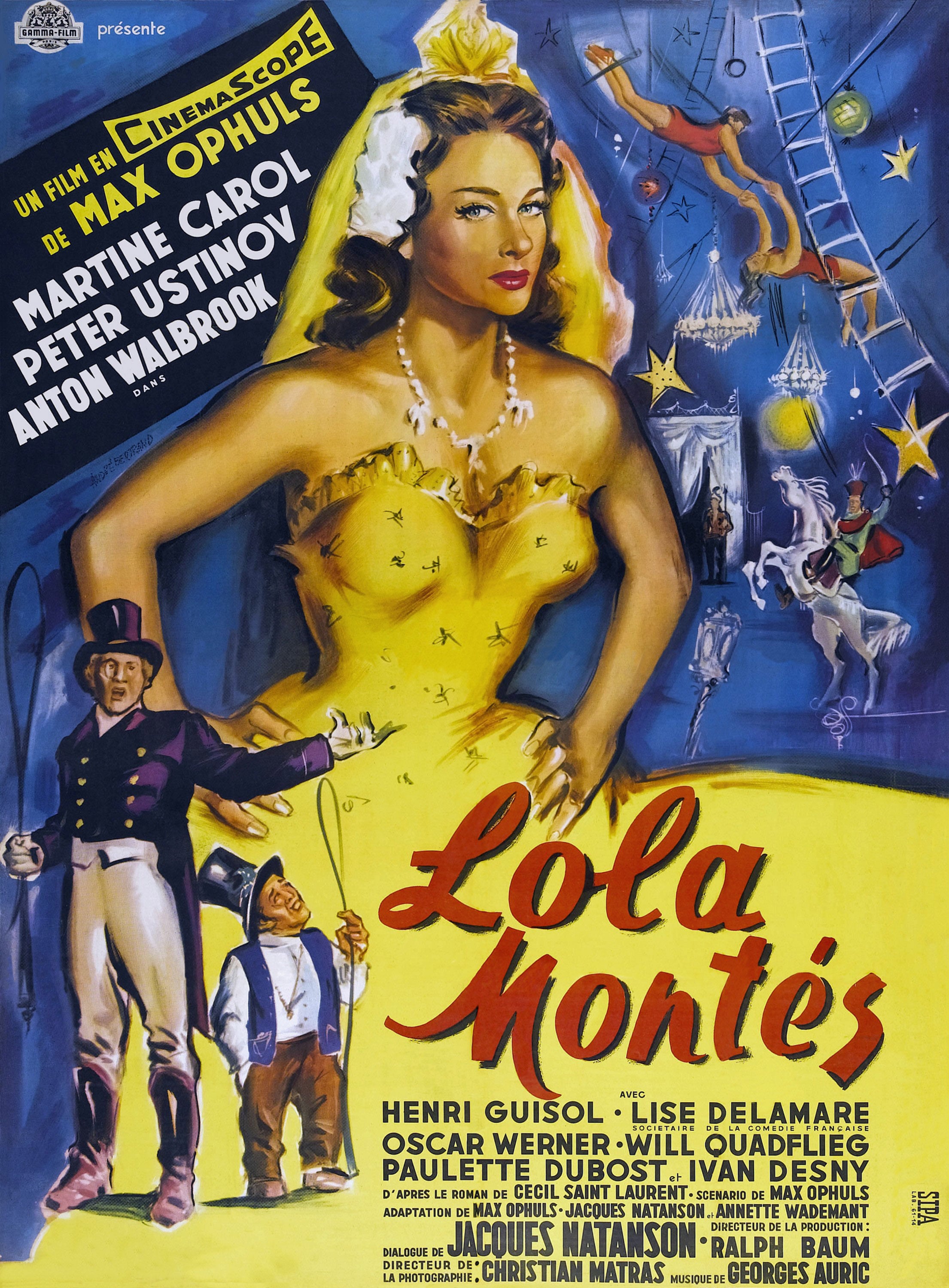 affiche du film Lola Montès