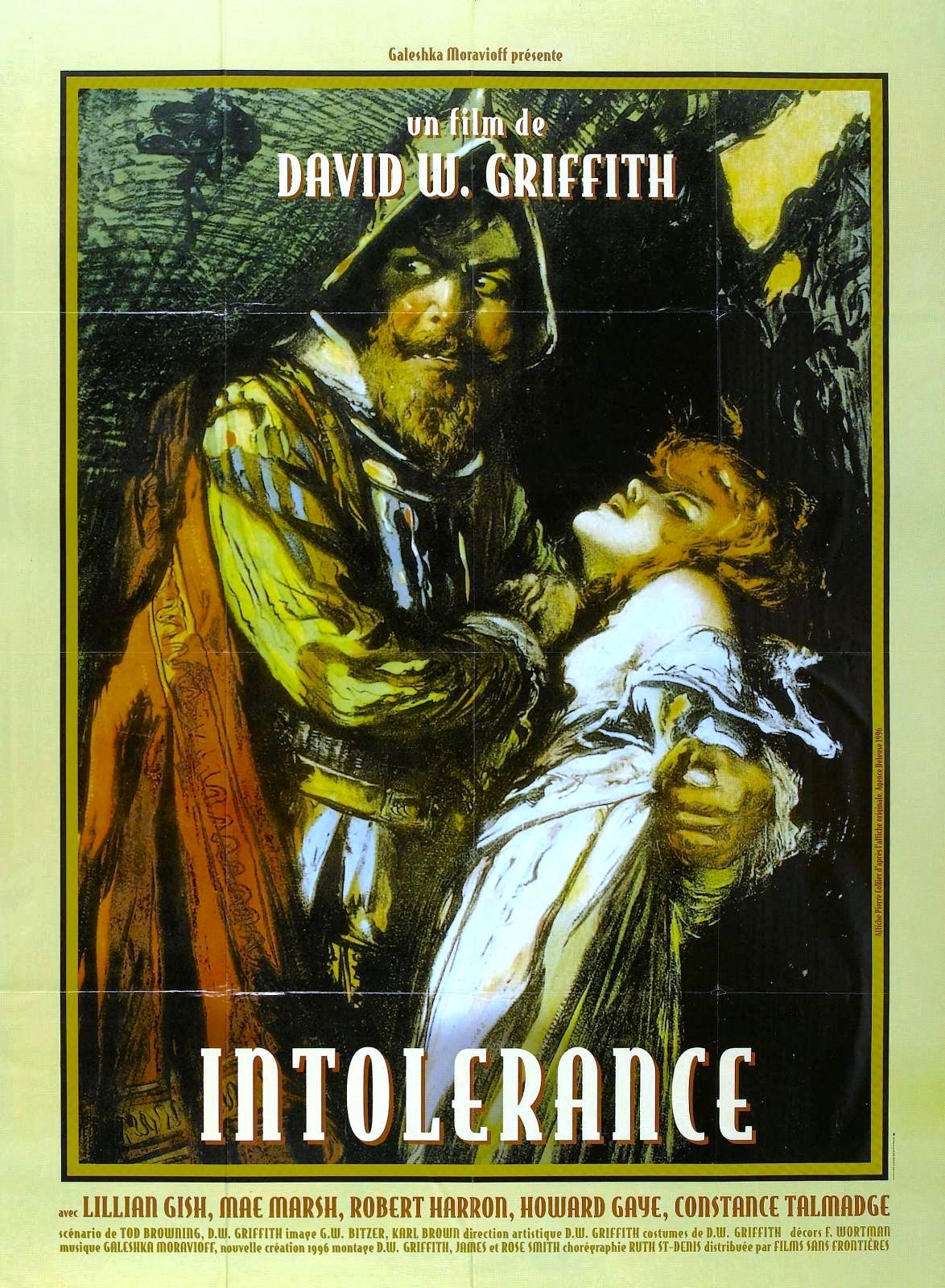 affiche du film Intolérance