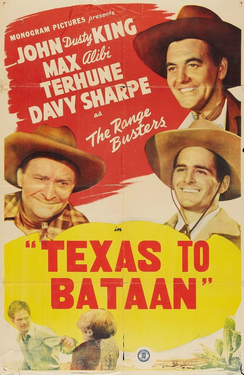 affiche du film Texas to Bataan