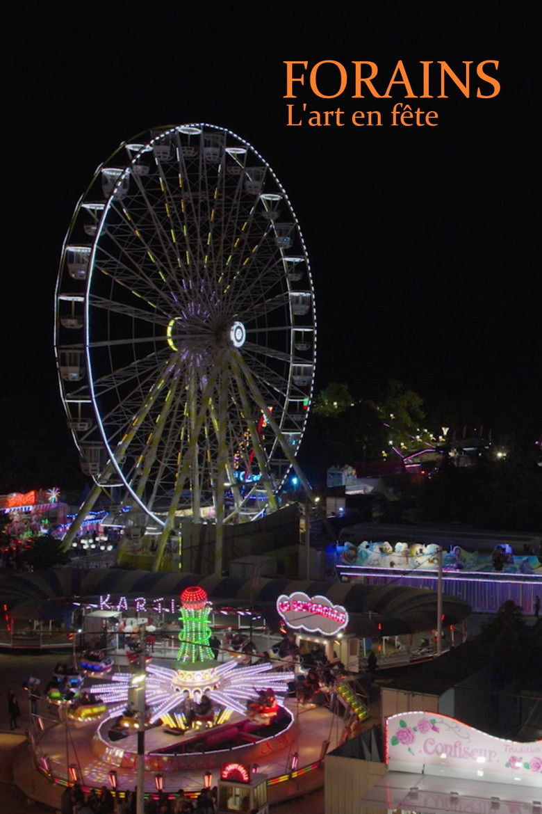 affiche du film Forains, l'art en fête