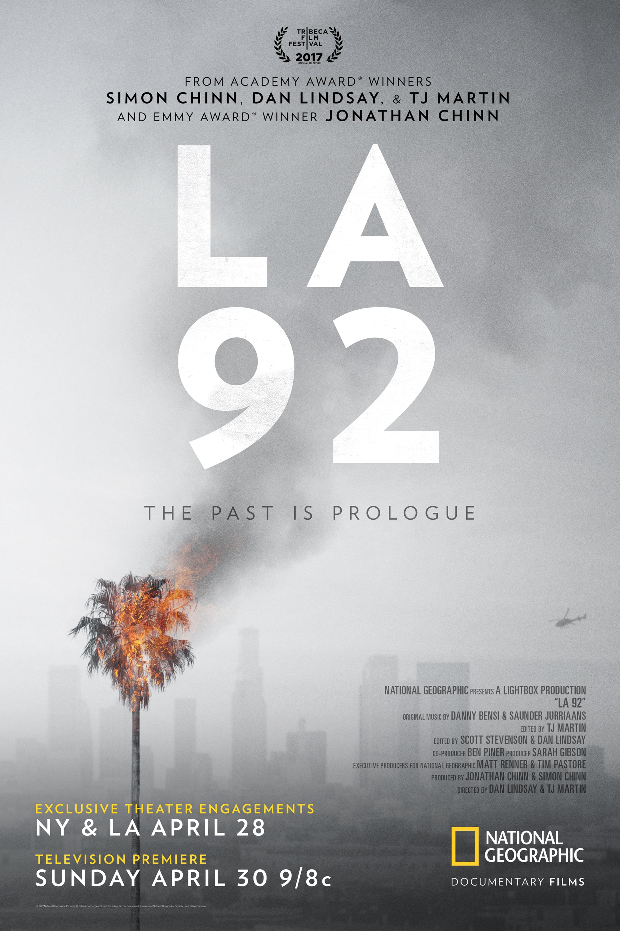 affiche du film L.A. 92 : Les émeutes