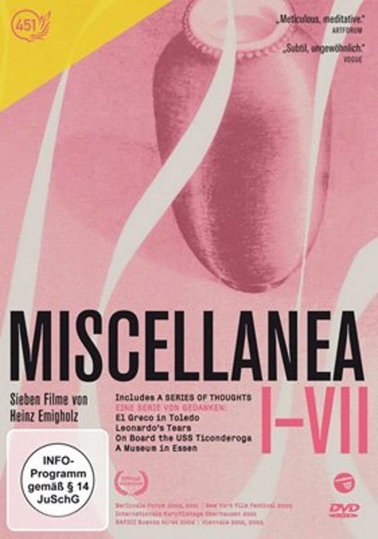 affiche du film Miscellanea III