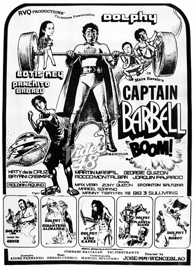 affiche du film Captain Barbell