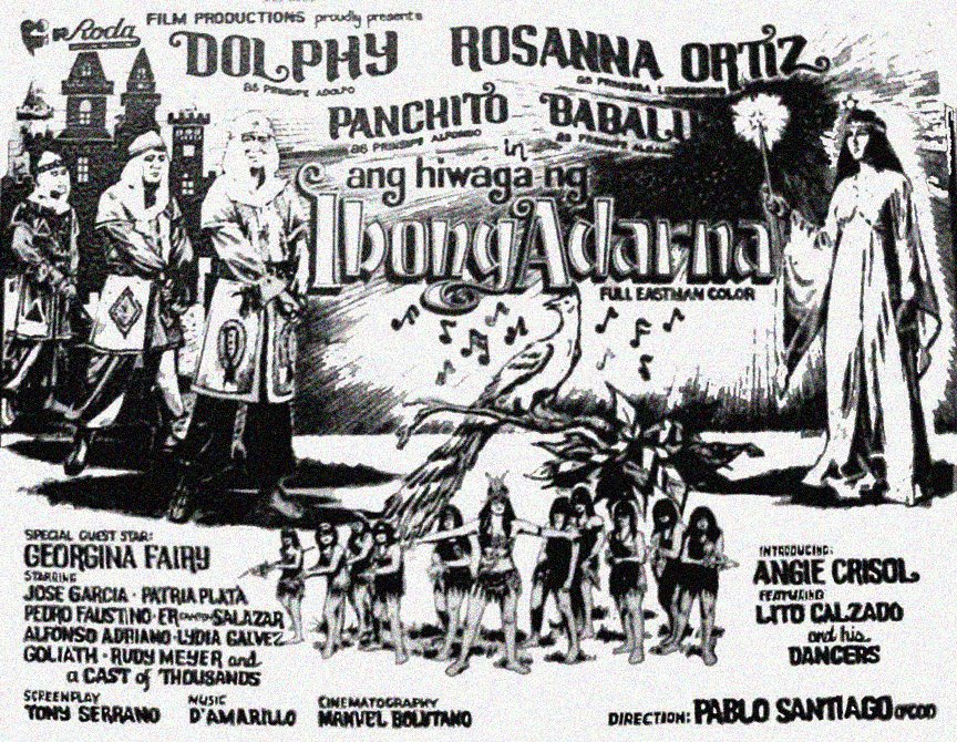 affiche du film Ang hiwaga ng ibong adarna