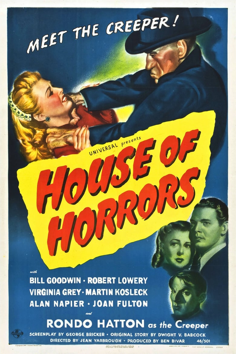 affiche du film House of Horrors