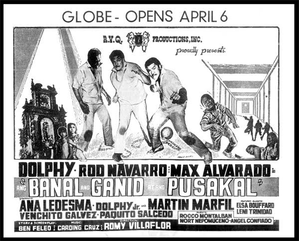 affiche du film Ang banal, ang ganid, at ang pusakal
