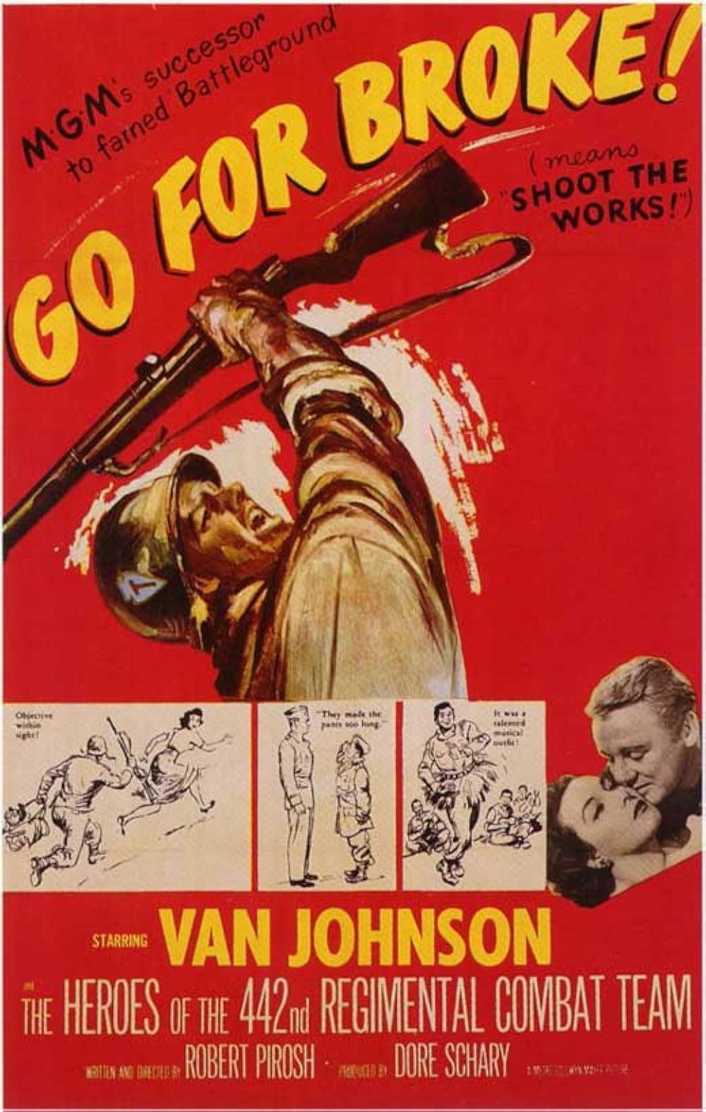affiche du film Go for Broke!
