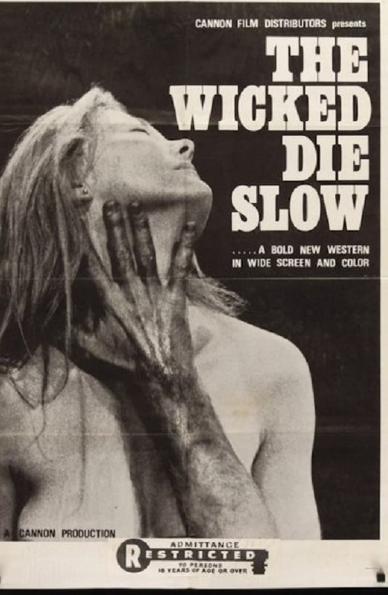 affiche du film The Wicked Die Slow