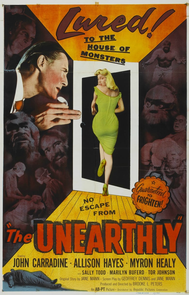 affiche du film The Unearthly