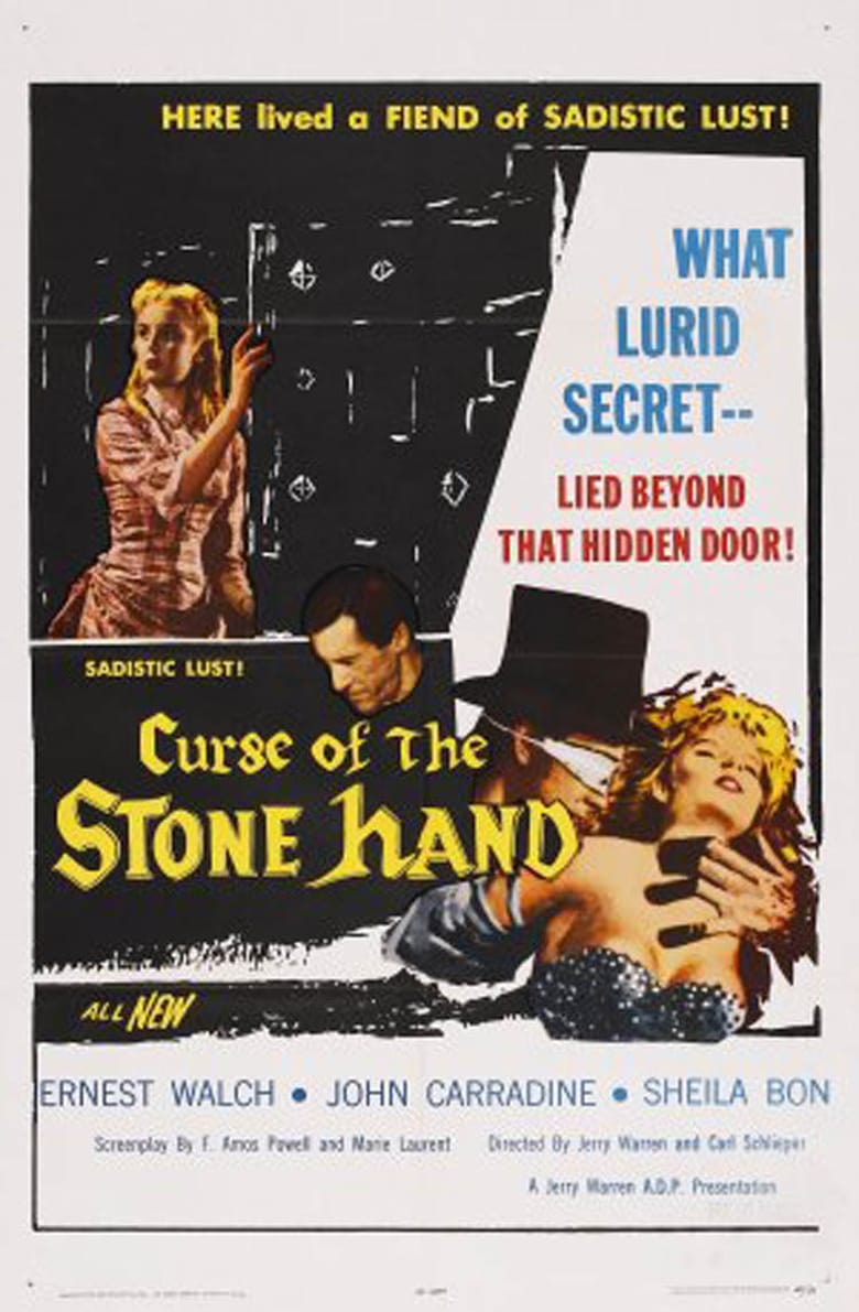 affiche du film Curse of the Stone Hand