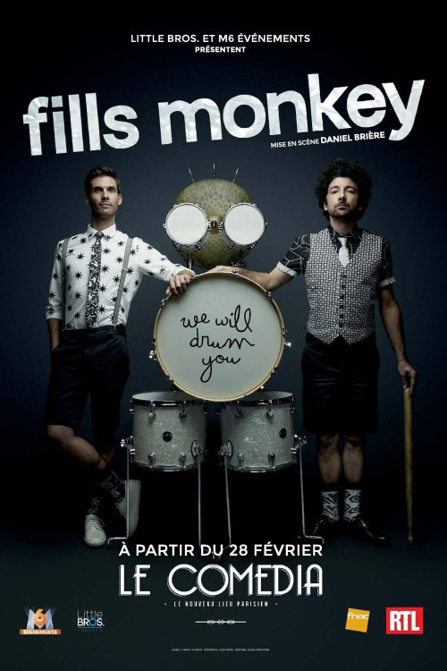 affiche du film Les Fills Monkey: We Will Drum You
