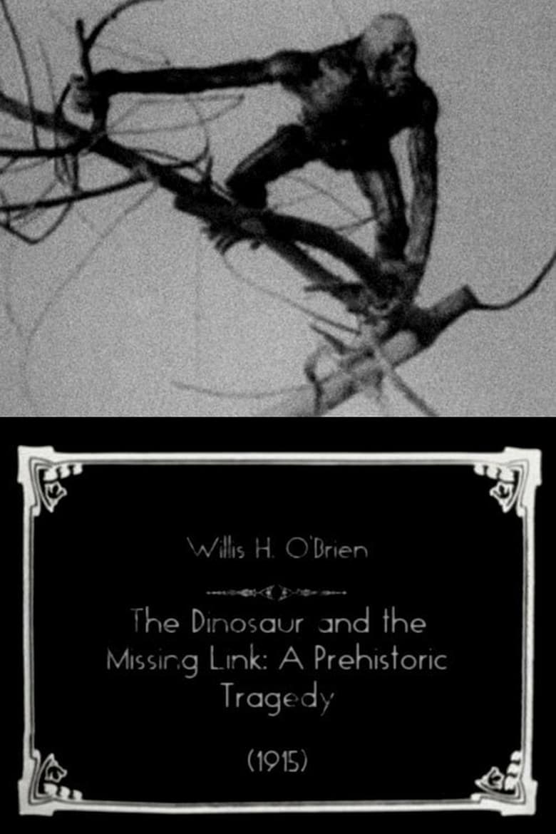 affiche du film The Dinosaur and the Missing Link: A Prehistoric Tragedy