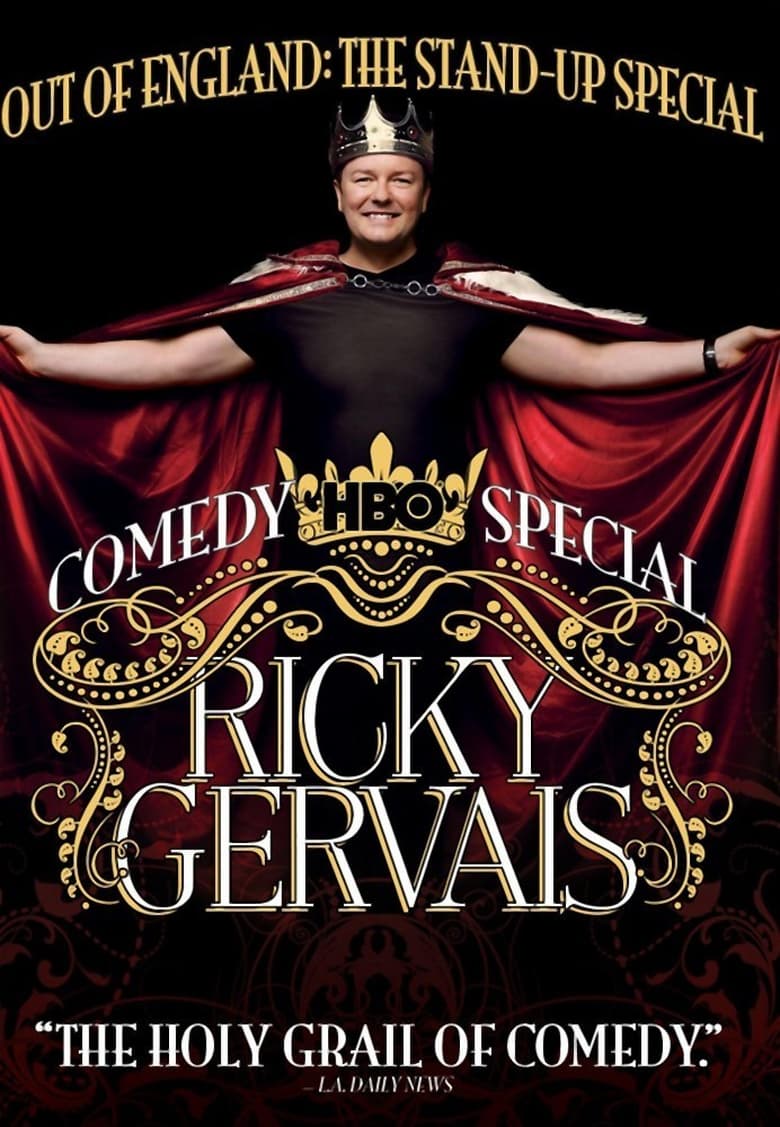 affiche du film Ricky Gervais: Out of England, The Stand-Up Special