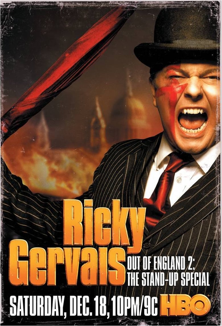 affiche du film Ricky Gervais: Out of England 2, The Stand-Up Special