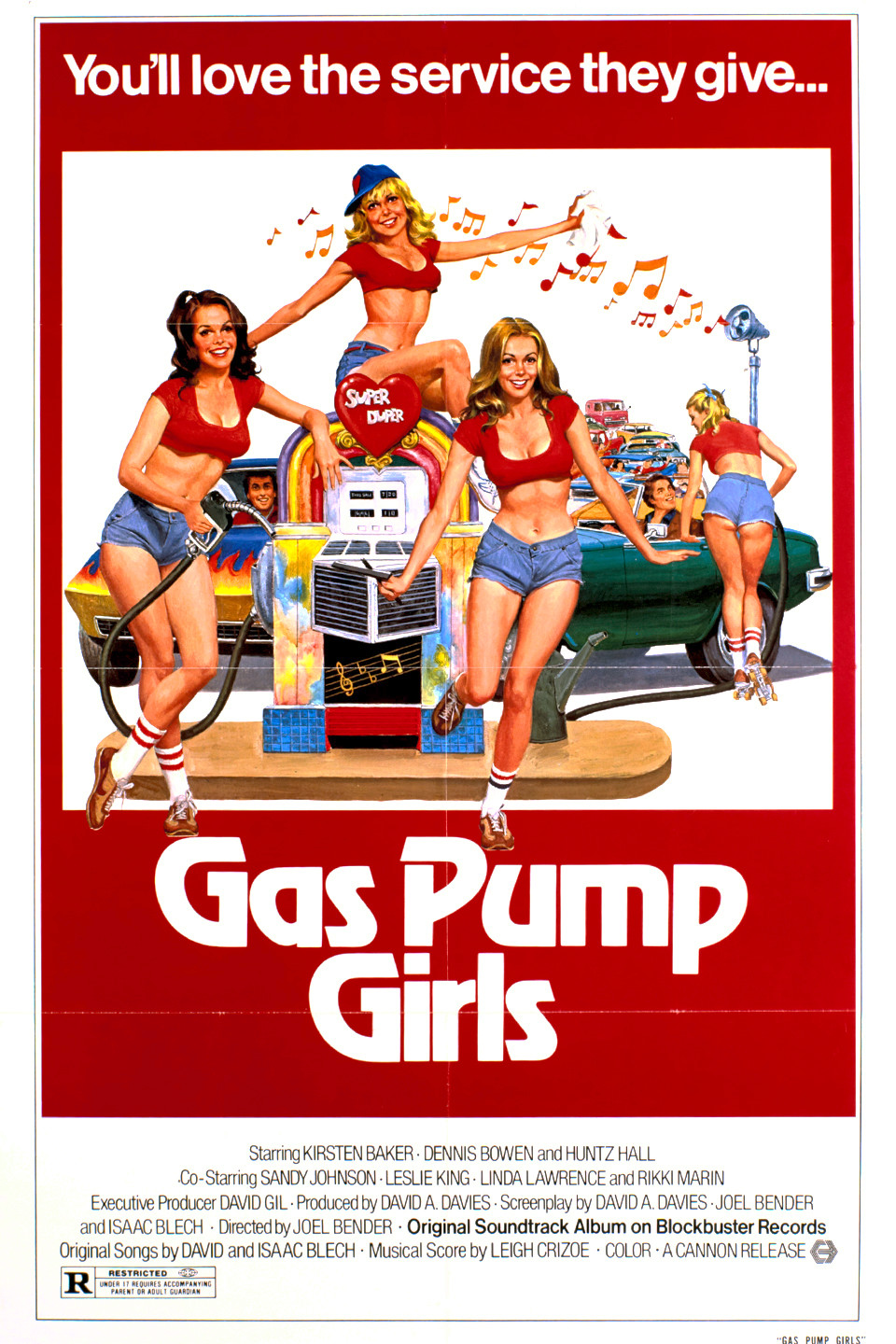 affiche du film Gas Pump Girls