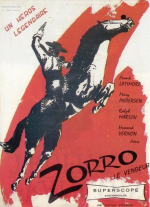 affiche du film Zorro le vengeur
