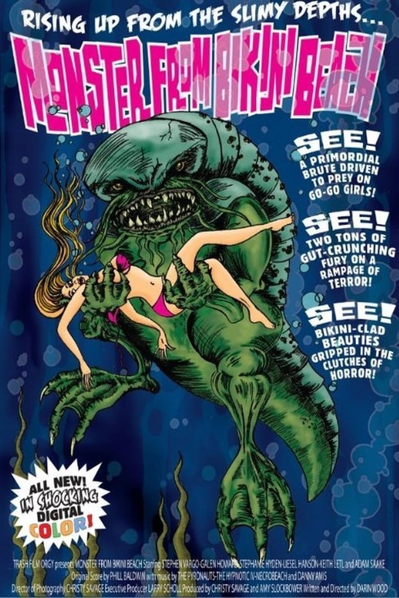 affiche du film Monster From Bikini Beach