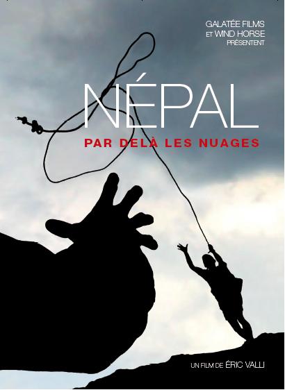 affiche du film Népal, par-delà les nuages
