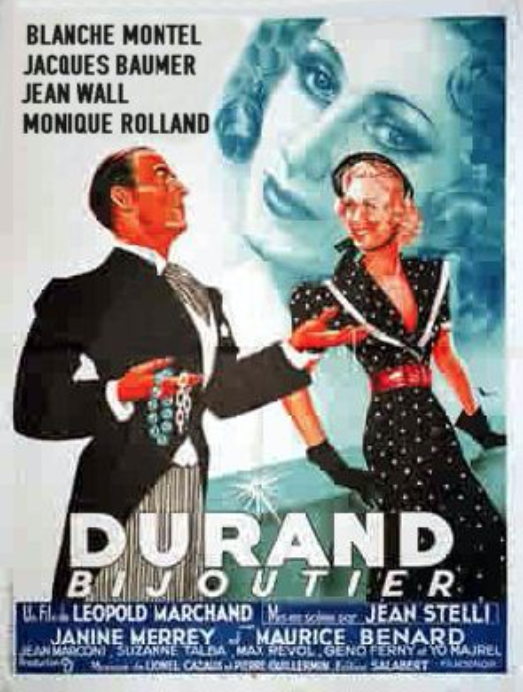 affiche du film Durand bijoutier