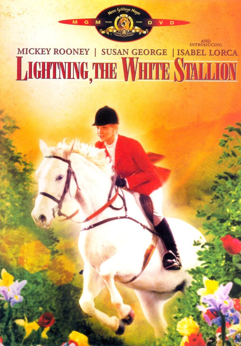 affiche du film Lightning, the White Stallion