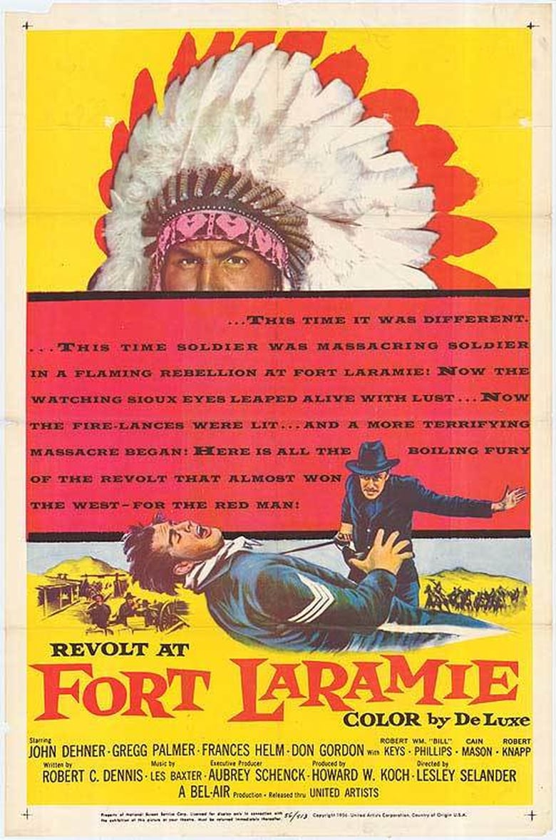 affiche du film Revolt at Fort Laramie