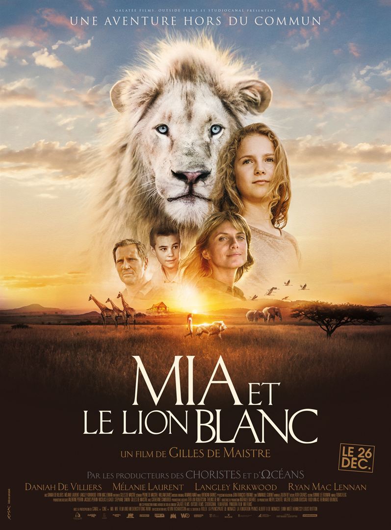 affiche du film Mia et le Lion Blanc