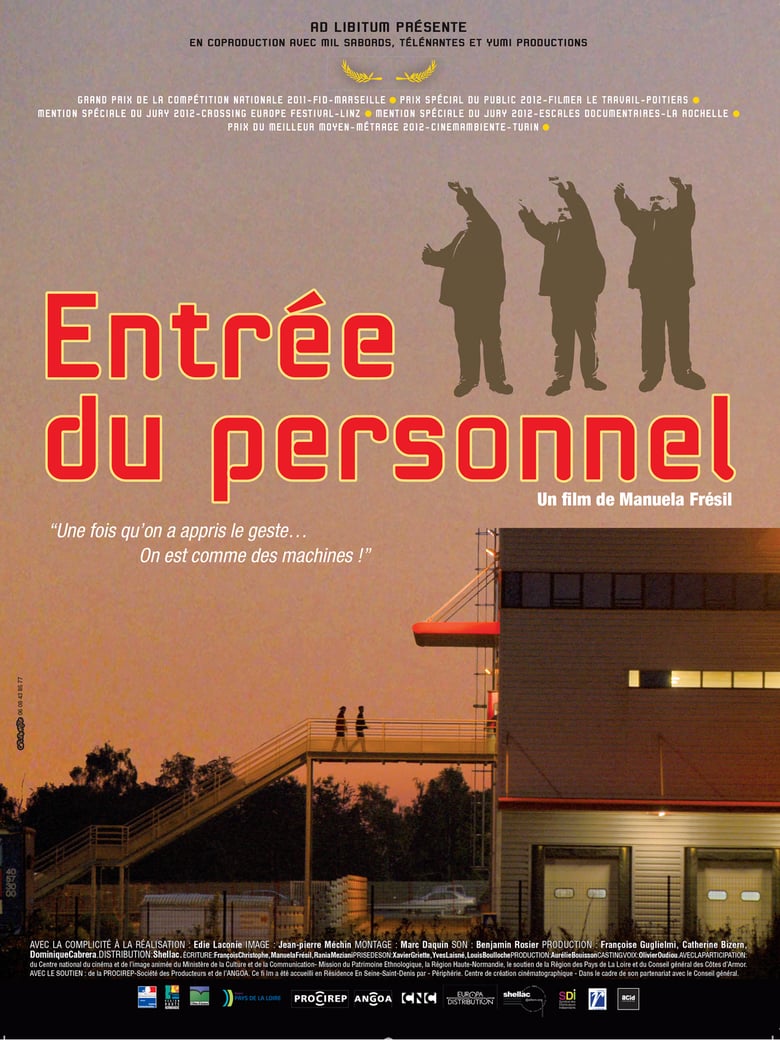 affiche du film Entrée du personnel