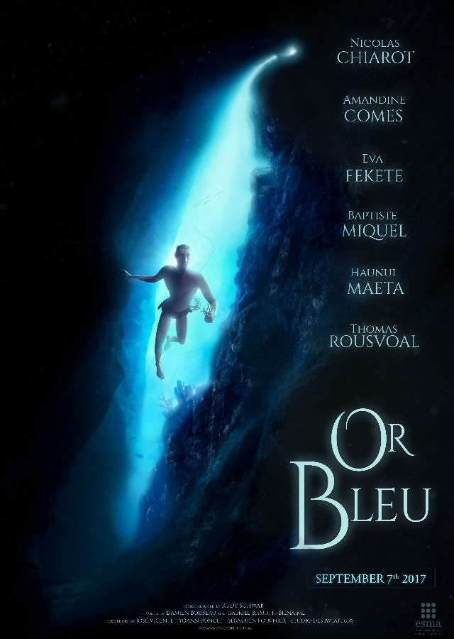 affiche du film Or Bleu