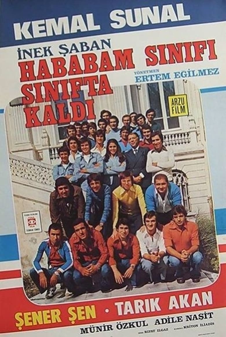 affiche du film Hababam Sınıfı Sınıfta Kaldı