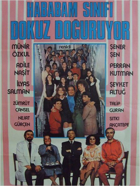 affiche du film Hababam Sınıfı Dokuz Doğuruyor