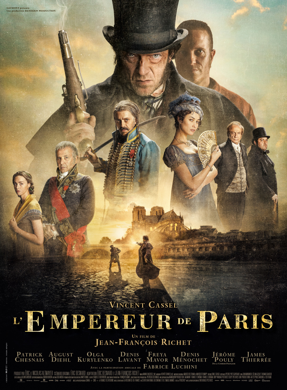 affiche du film L'Empereur de Paris