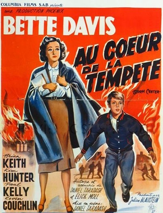 affiche du film Au cœur de la tempête (1956)