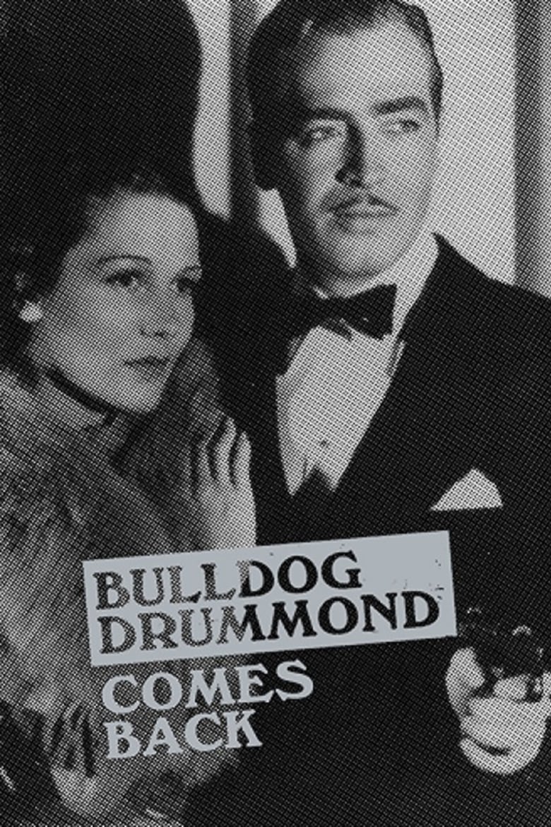affiche du film Le triomphe de Bulldog Drummond