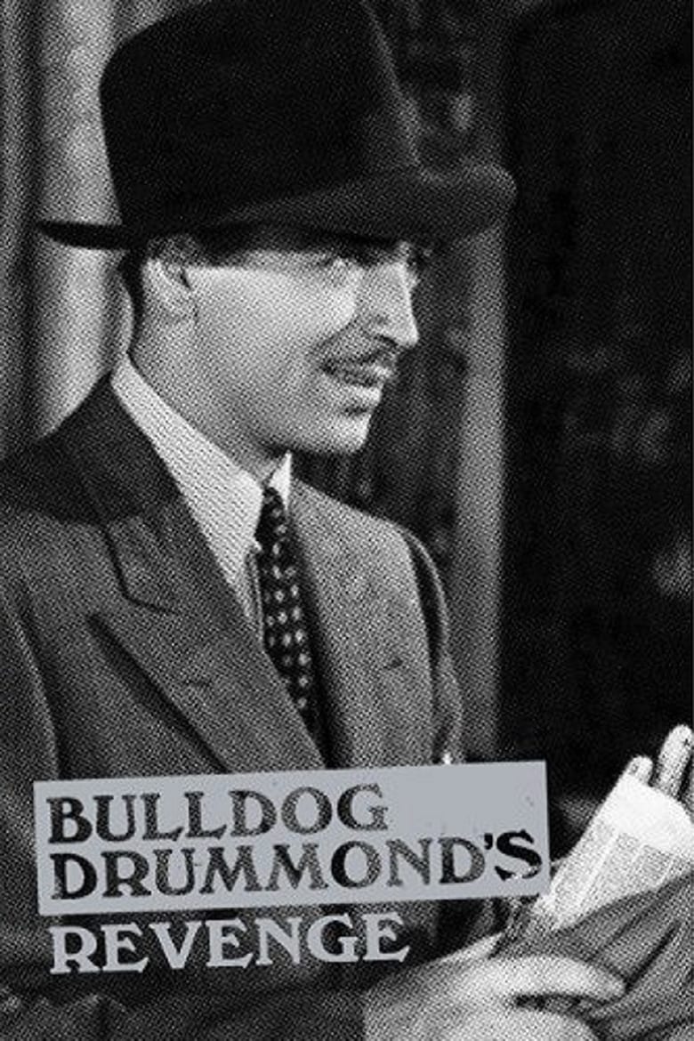 affiche du film La revanche de Bulldog Drummond