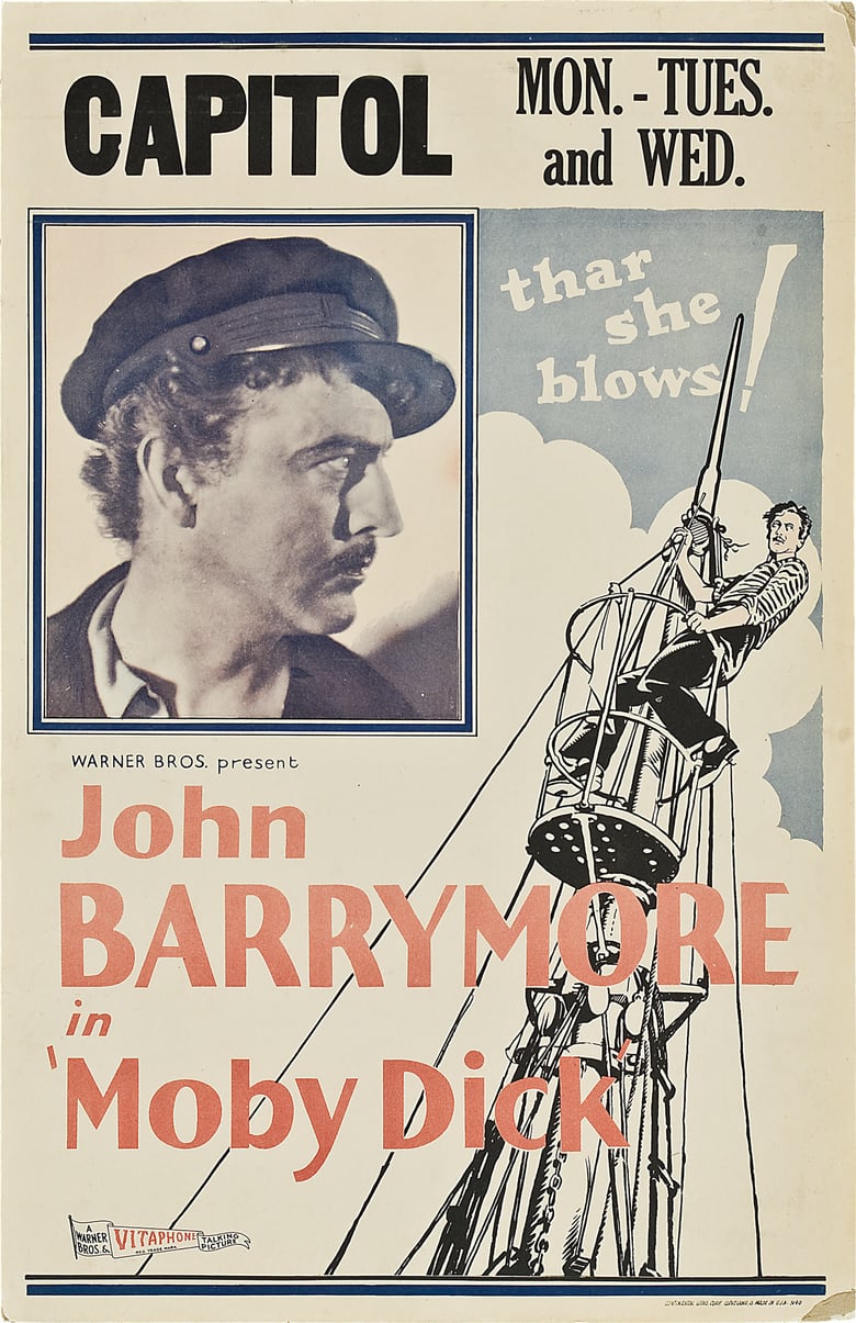 affiche du film Moby Dick (1930)