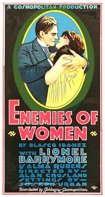 affiche du film Les ennemis de la femme