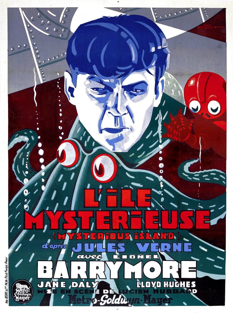 affiche du film L'île mystérieuse (1929)