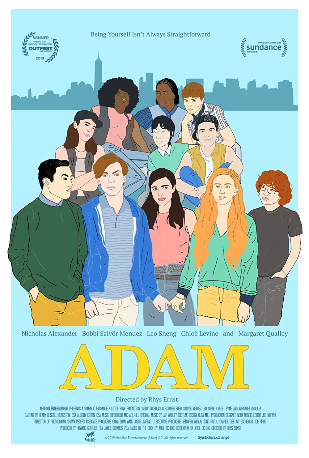 affiche du film Adam (2018)