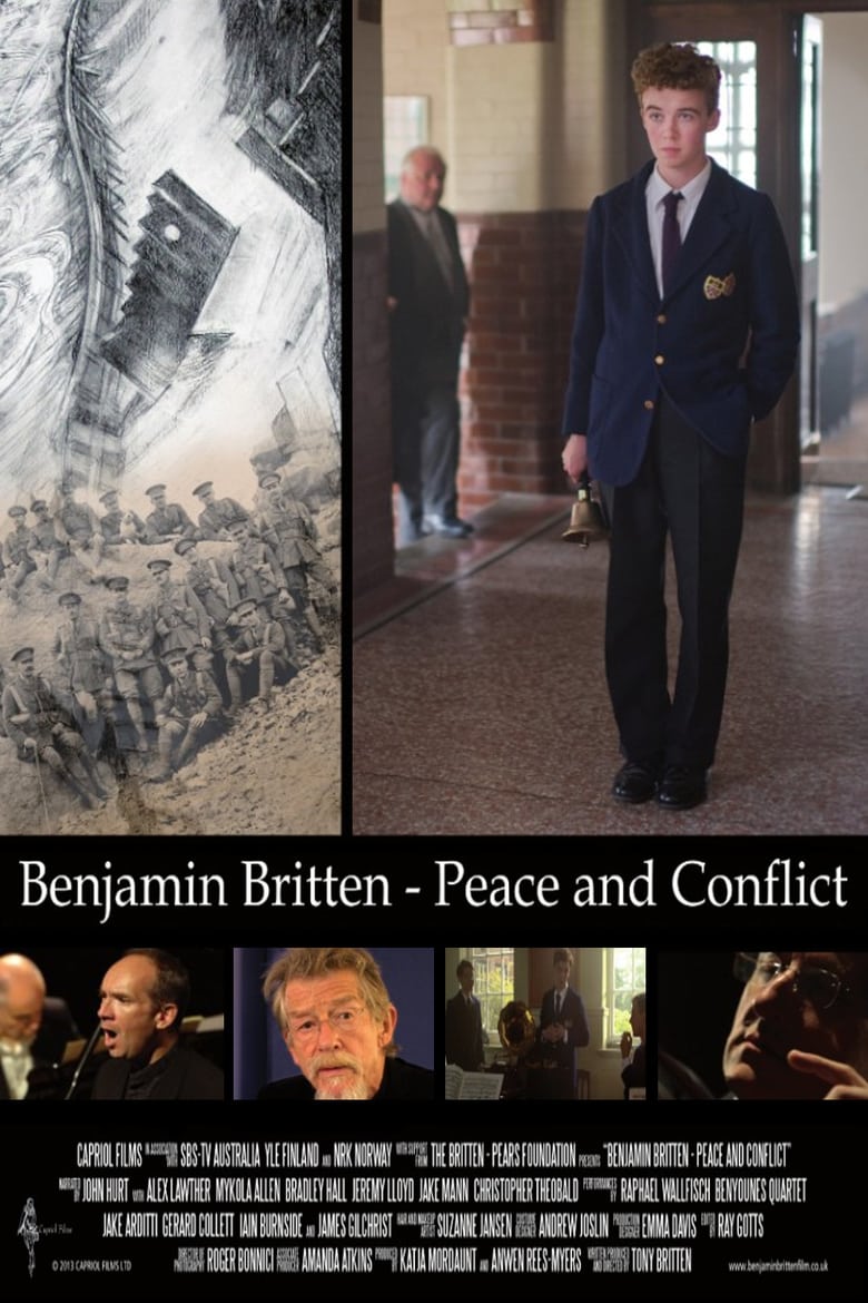 affiche du film Benjamin Britten: Peace and Conflict