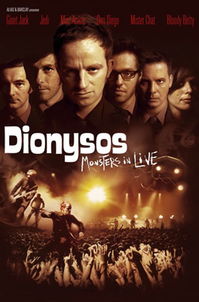 affiche du film Dionysos: Monsters in live