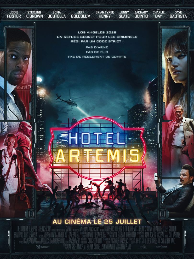 affiche du film Hotel Artemis