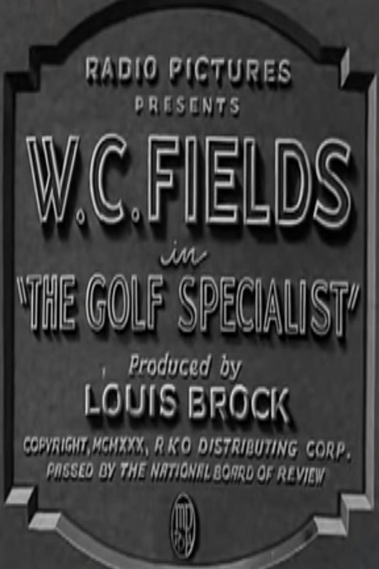 affiche du film The Golf Specialist
