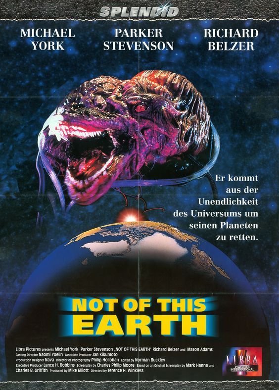 affiche du film Not of This Earth