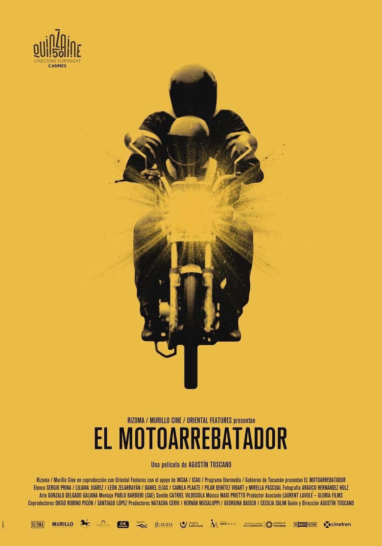 affiche du film L'homme à la moto
